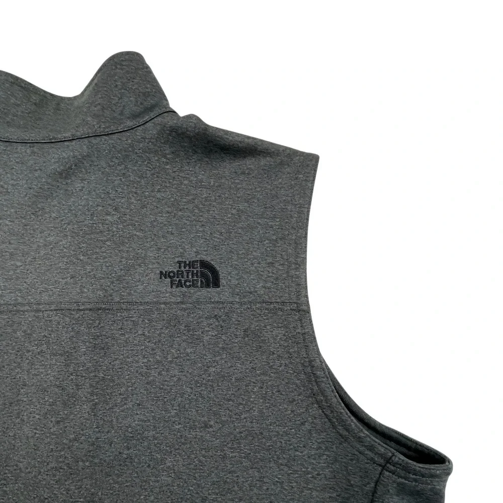 The North Face Apex Canyonwall Vest Mens XL Gray WindWall Softshell Fleece Lined